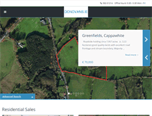 Tablet Screenshot of donovans.ie
